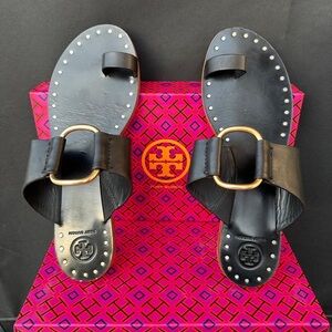 Tory burch sandals flats